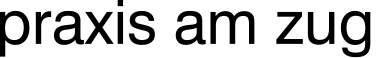 Praxis am Zug Logo